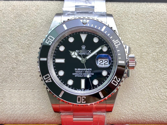 Customized Brand High-End Luxury Automatic Mechanical Watch Inspired by the Submariner Series, Model M126610LN-0001