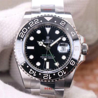 Customized Brand High-End Luxury Automatic Mechanical Watch Inspired by the GMT-Master Series, Model 116710LN-78200