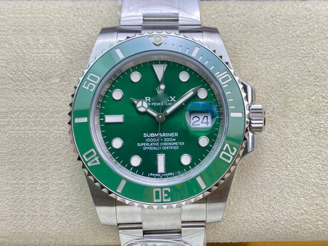 Customized Brand High-End Luxury Automatic Mechanical Watch Inspired by the Submariner Series, Model 116610LV-97200