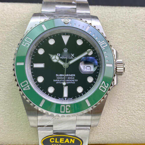 Customized Brand High-End Luxury Automatic Mechanical Watch Inspired by the Submariner Series, Model 116619LB-97209.