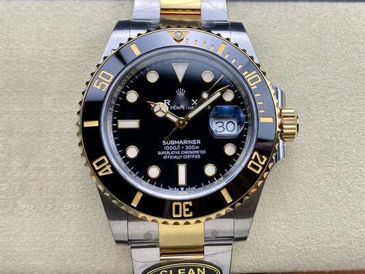 Customized Brand High-End Luxury Automatic Mechanical Watch Inspired by the Submariner Series, Model M126613LB-0002