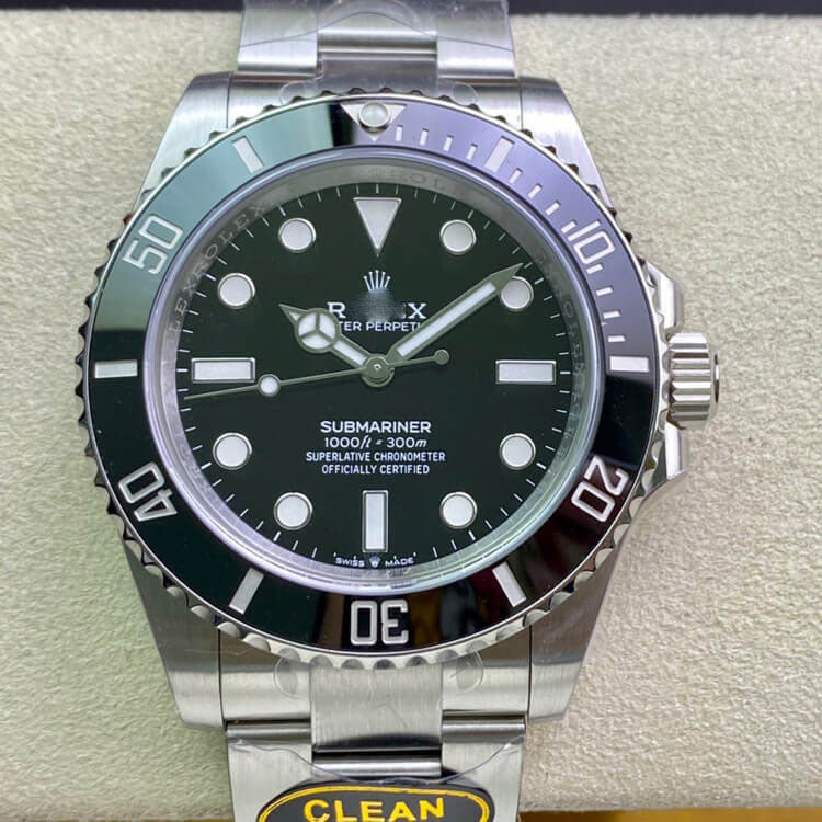 Customized Brand High-End Luxury Automatic Mechanical Watch Inspired by the Submariner Series, Model M124060-0001