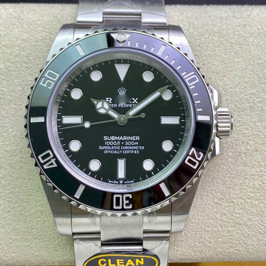 Customized Brand High-End Luxury Automatic Mechanical Watch Inspired by the Submariner Series, Model M124060-0001