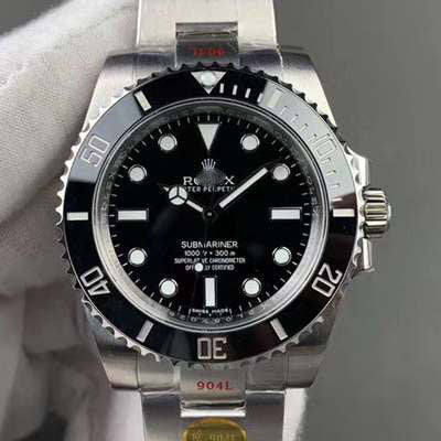 Customized Brand High-End Luxury Automatic Mechanical Watch Inspired by the Submariner Series, Model 114060-97200