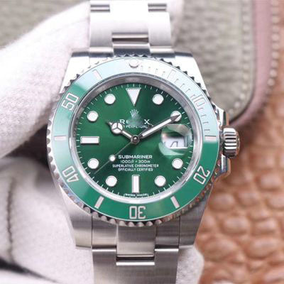 Customized Brand High-End Luxury Automatic Mechanical Watch Inspired by the Submariner Series, Model 116610LV-97200