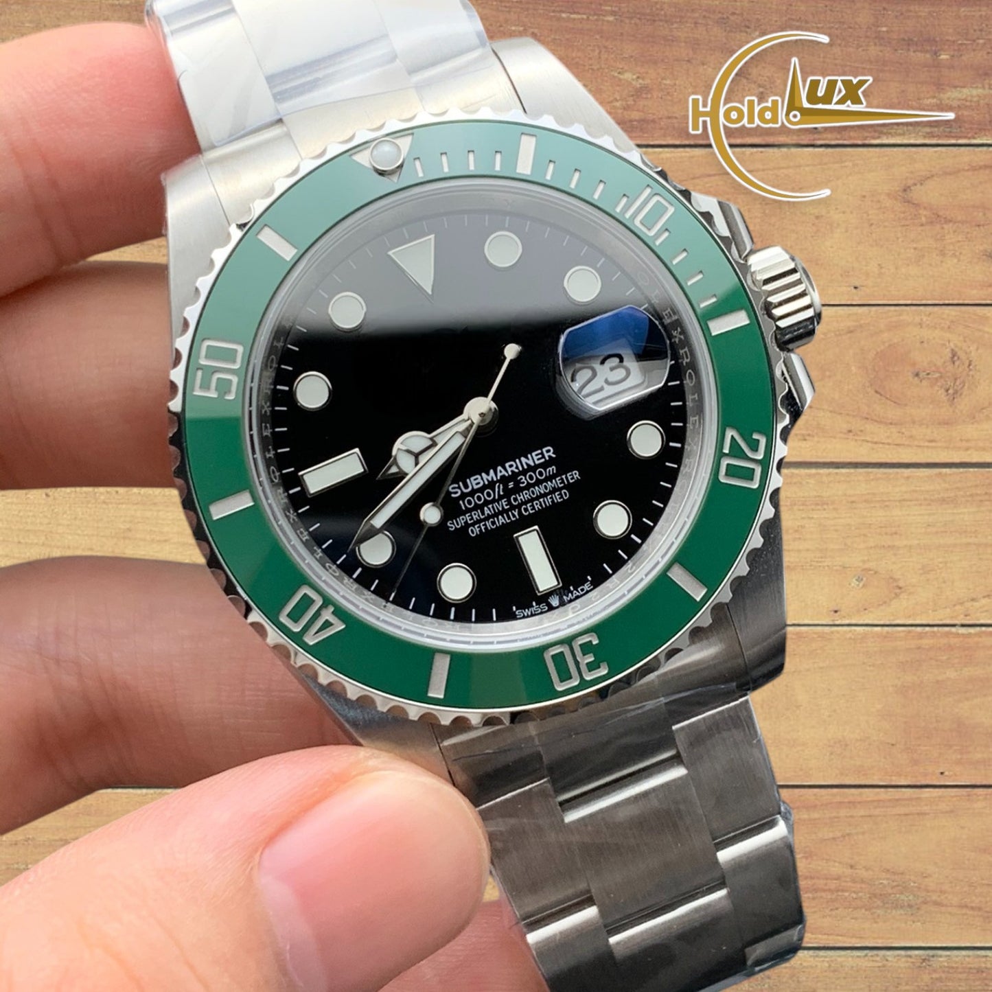 Customized Brand High-End Luxury Automatic Mechanical Watch Inspired by the Submariner Series, Model 126610LV