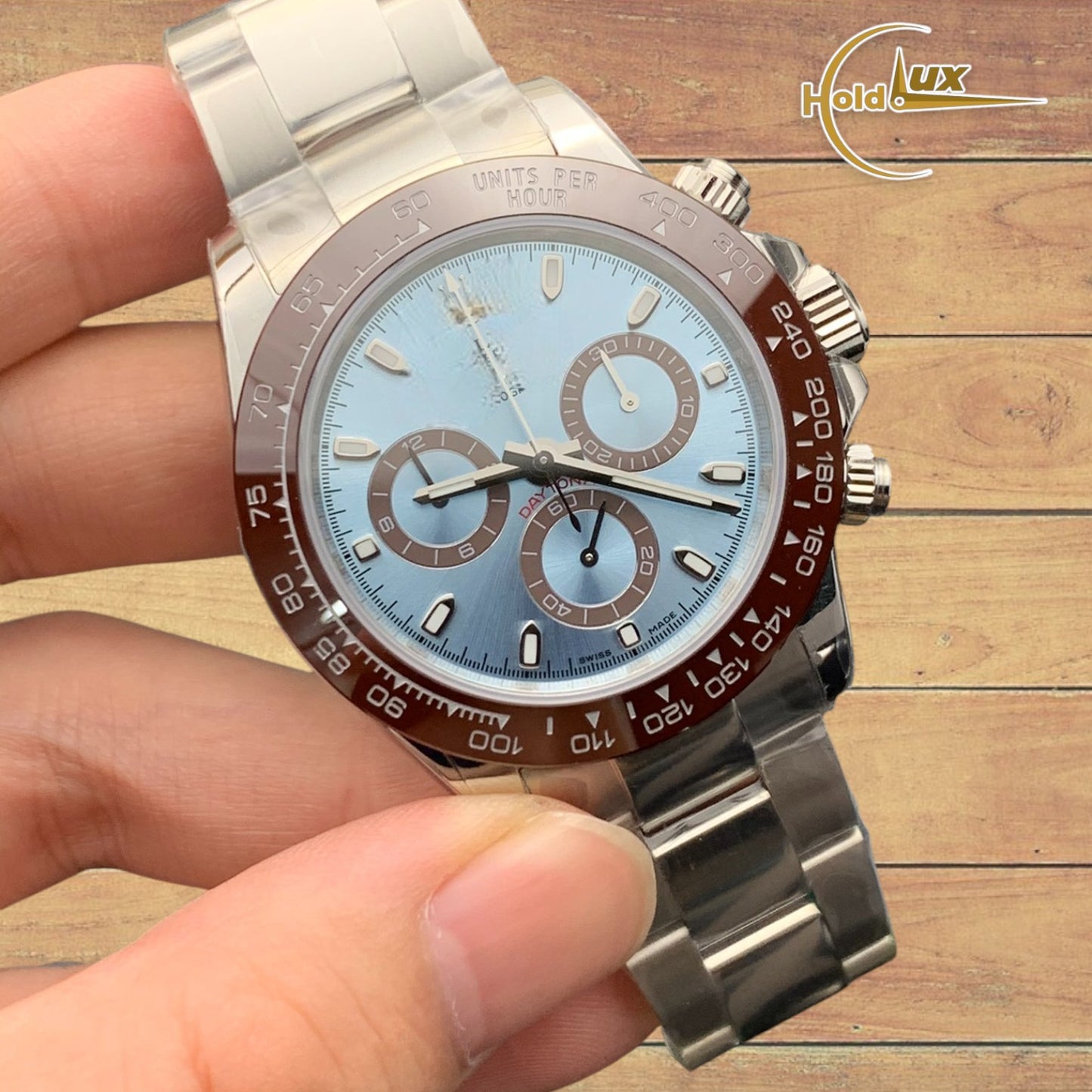 Customized Brand High-End Luxury Automatic Mechanical Watch Inspired by the Daytona Series, Model m116506-0001