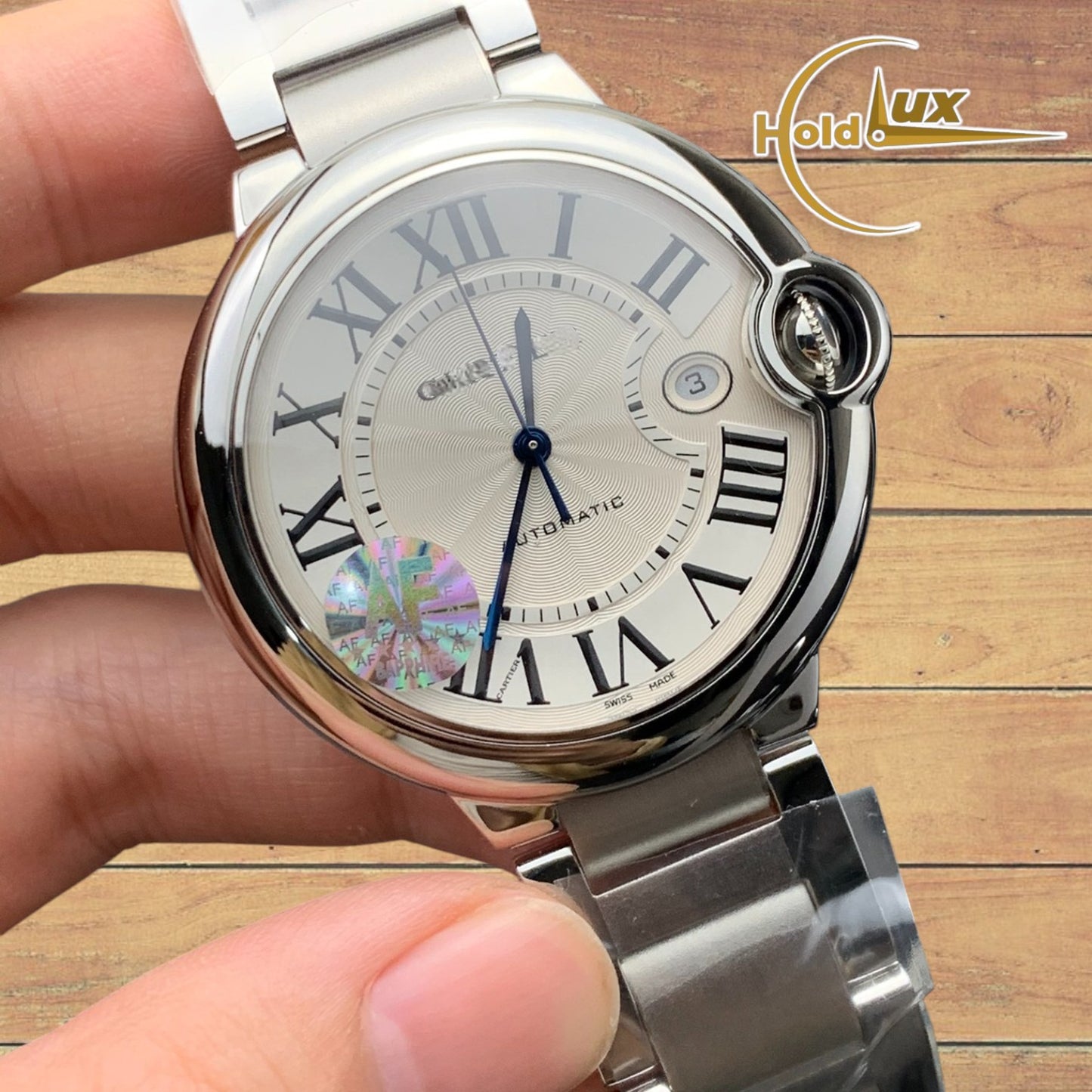 Customized Brand High-End Luxury Automatic Mechanical Watch Inspired by the Ballon Bleu Series, Model  WSBB0049