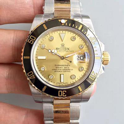 Customized Brand High-End Luxury Automatic Mechanical Watch Inspired by the Submariner Series, Model 116613LN