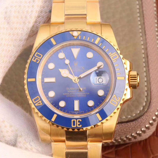 Customized Brand High-End Luxury Automatic Mechanical Watch Inspired by the Submariner Series, Model 114060-97200