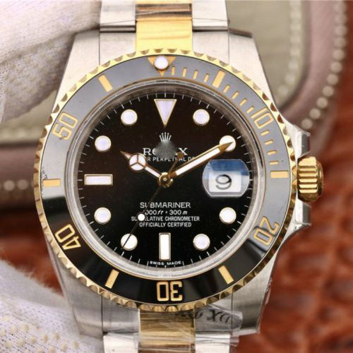 Customized Brand High-End Luxury Automatic Mechanical Watch Inspired by the Submariner Series, Model 116613LN