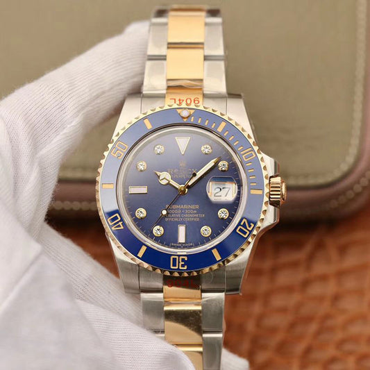 Customized Brand High-End Luxury Automatic Mechanical Watch Inspired by the Submariner Series, Model 116613