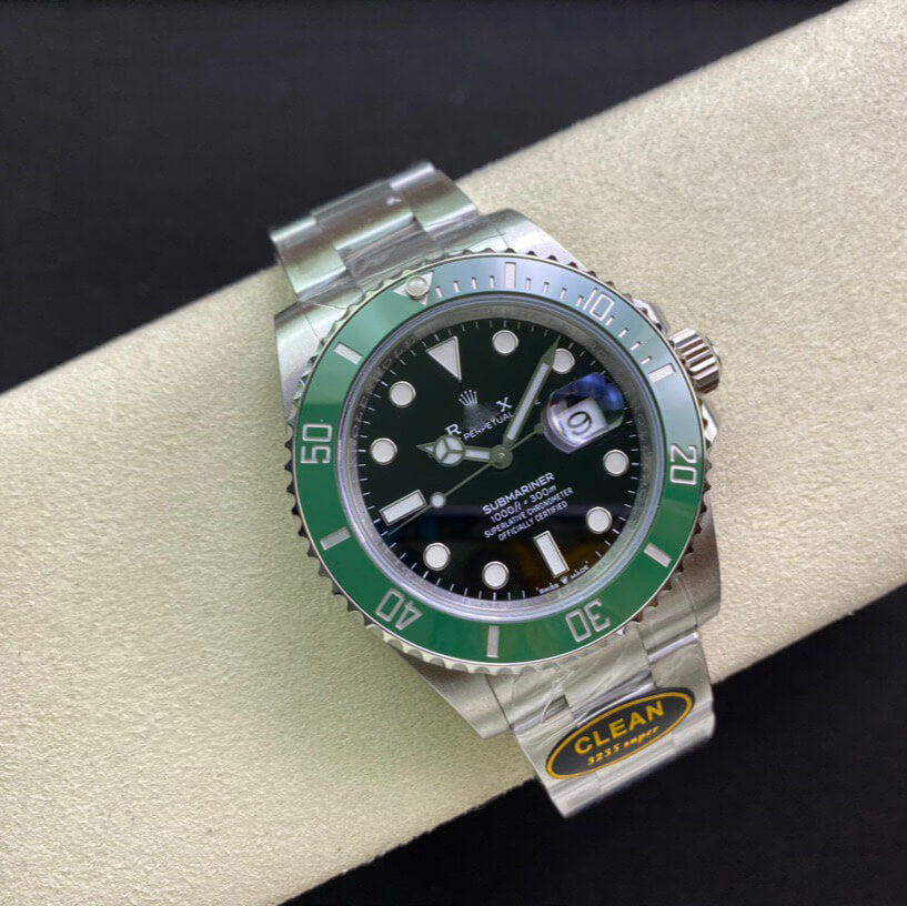 Customized Brand High-End Luxury Automatic Mechanical Watch Inspired by the Submariner Series, Model 116619LB-97209.