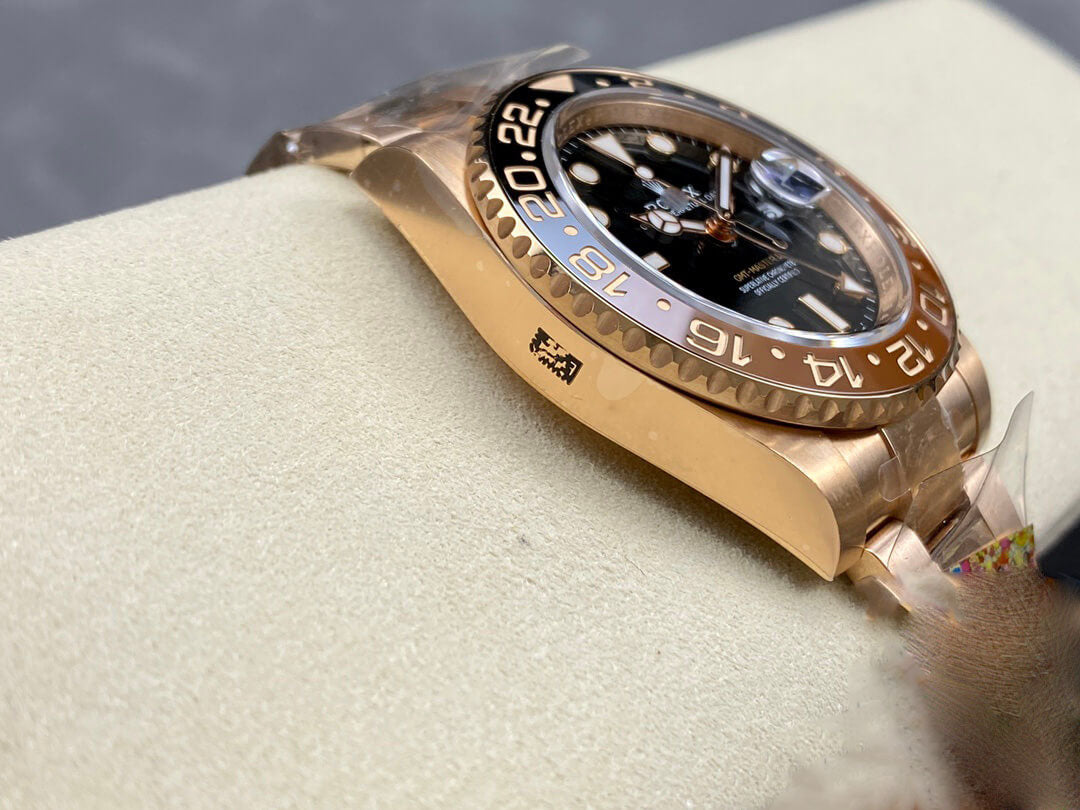 Customized Brand High-End Luxury Automatic Mechanical Watch Inspired by the GMT-Master Series, Model M126715CHNR-0001