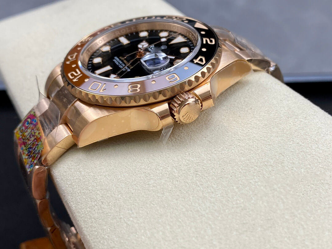 Customized Brand High-End Luxury Automatic Mechanical Watch Inspired by the GMT-Master Series, Model M126715CHNR-0001