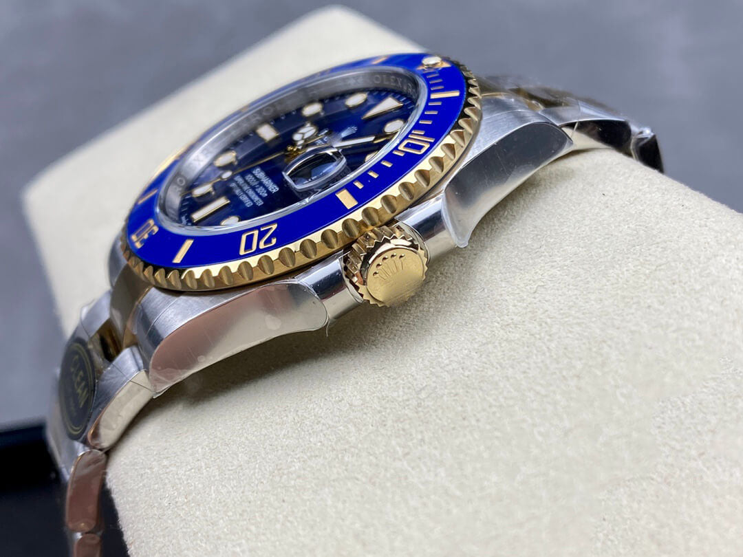 Customized Brand High-End Luxury Automatic Mechanical Watch Inspired by the Submariner Series, Model M126619LB-0003