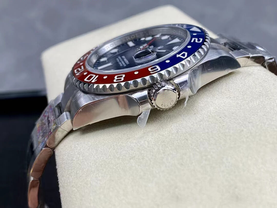 Customized Brand High-End Luxury Automatic Mechanical Watch Inspired by the GMT-Master Series, Model M126719blro-0003